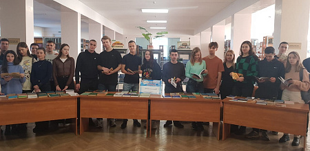 В библиотеке прошла выставка «День кафедры Строительства и эксплуатации водохозяйственных объектов»