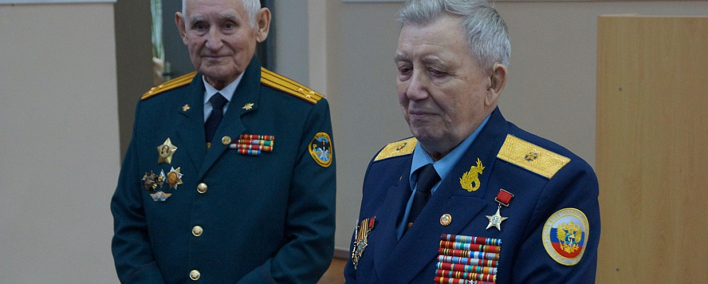 Встреча студентов с ветеранами 