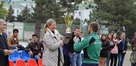 В КубГАУ вручили Кубок ректора!