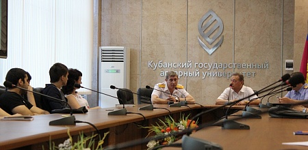 Руководитель СКР по Краснодарскому краю выразил благодарность КубГАУ