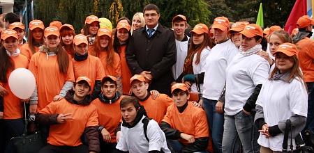 Участие студентов КубГАУ в праздновании Дня города