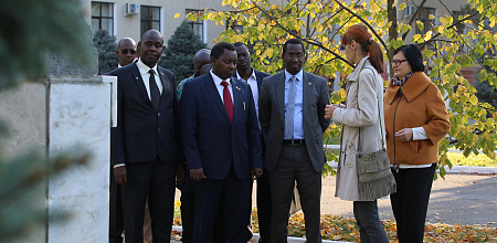 The delegation from Burundi visited Kuban SAU