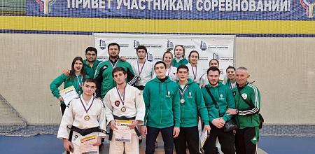 Бронза по дзюдо - команды КубГАУ