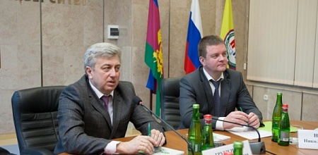 Визит в КубГАУ делегации Республики Адыгея